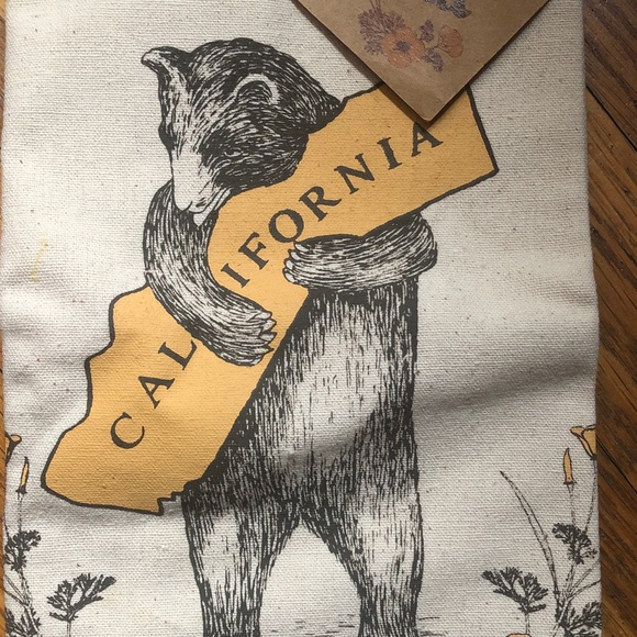 California bear tea towel - Picture 4 of 5